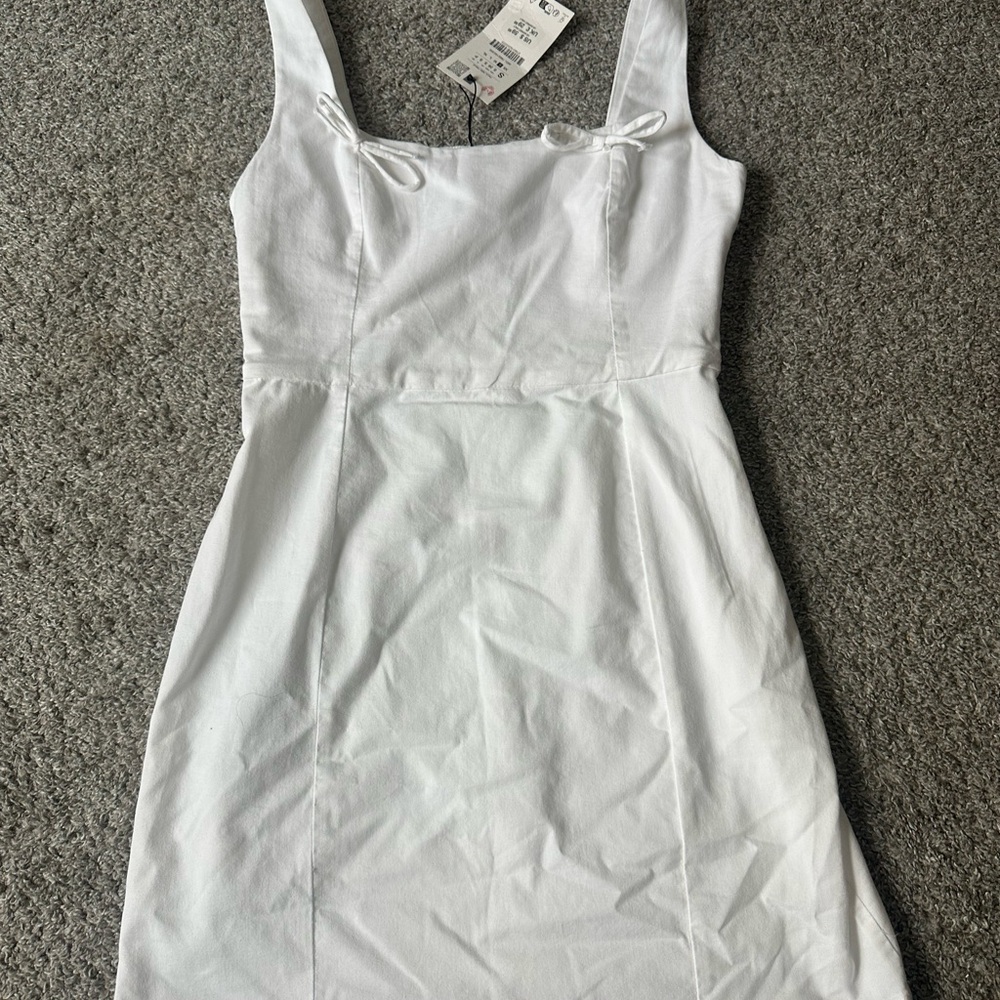 Zara White Mini Dress - Picture 1 of 3